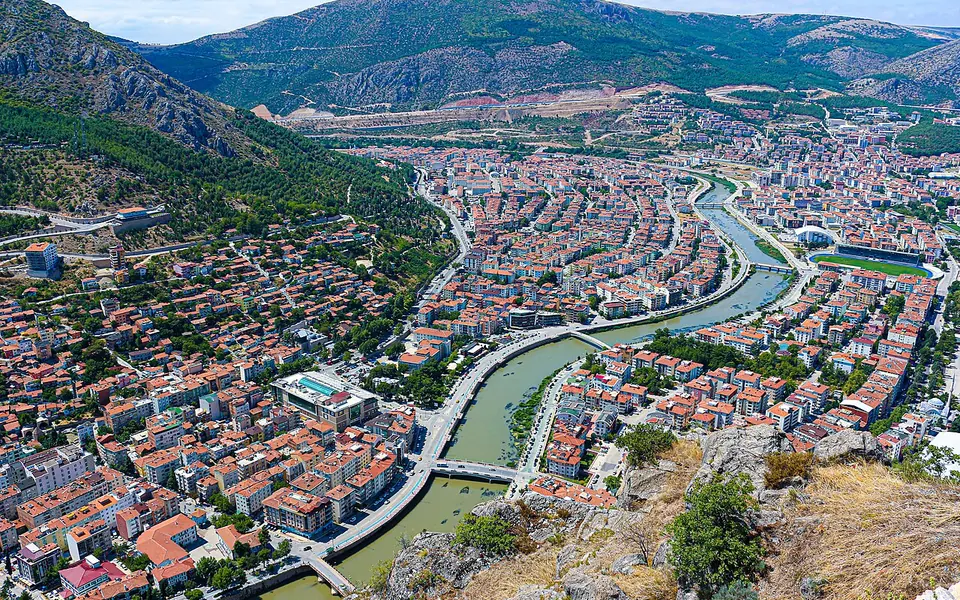 Amasya şehir görünümü
