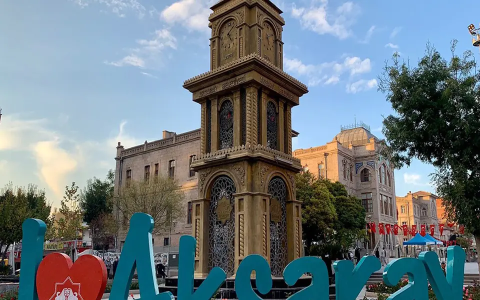 Merkez, Aksaray için bölgesel şehir görünümü