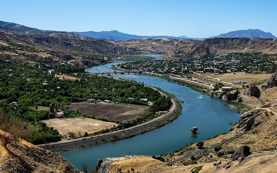 Palu, Elazığ şehir görünümü