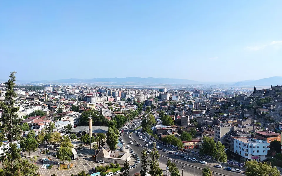 Nurhak, Kahramanmaraş için bölgesel şehir görünümü