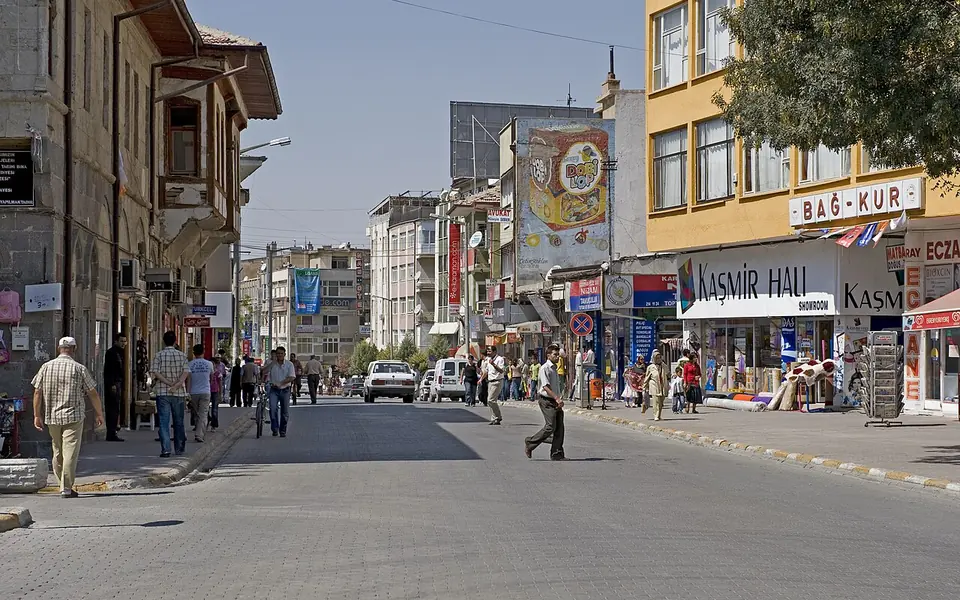 Merkez, Karaman için bölgesel şehir görünümü