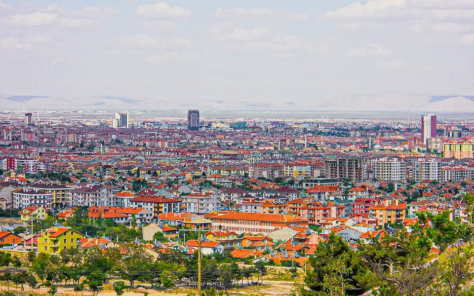 Halkapınar, Konya için bölgesel şehir görünümü