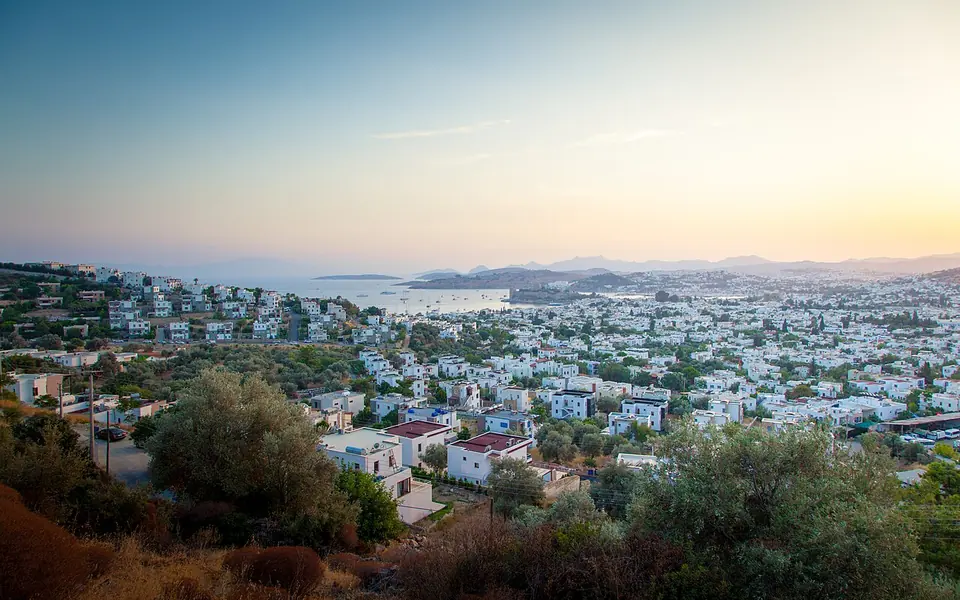 Bodrum, Muğla şehir görünümü