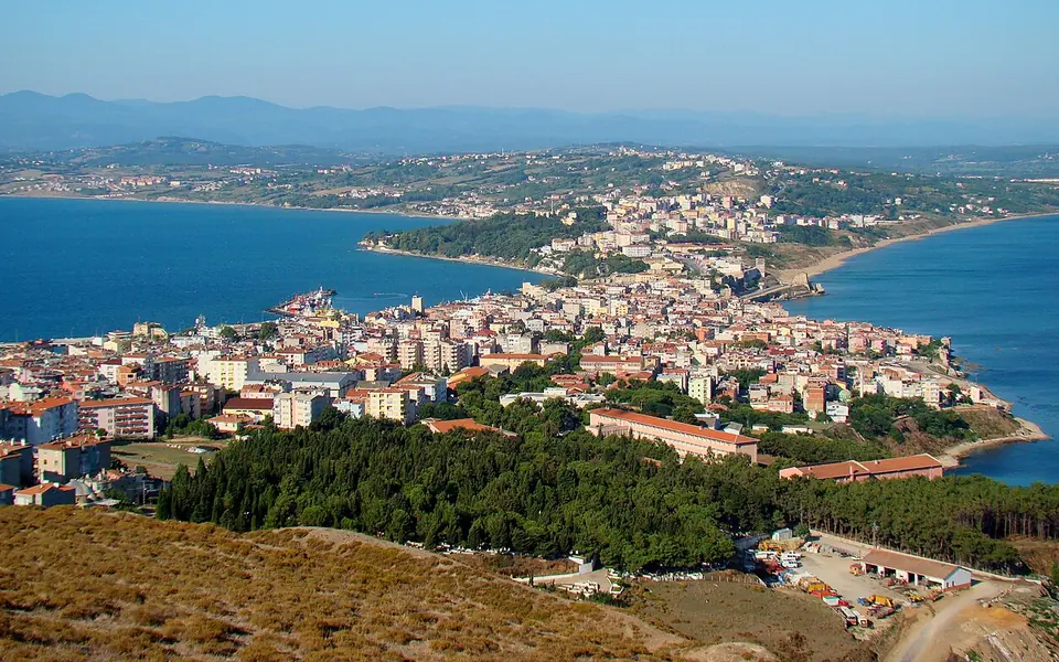 Merkez, Sinop için bölgesel şehir görünümü