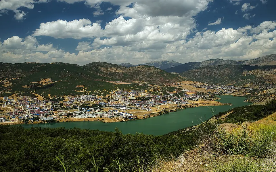 Pülümür, Tunceli için bölgesel şehir görünümü